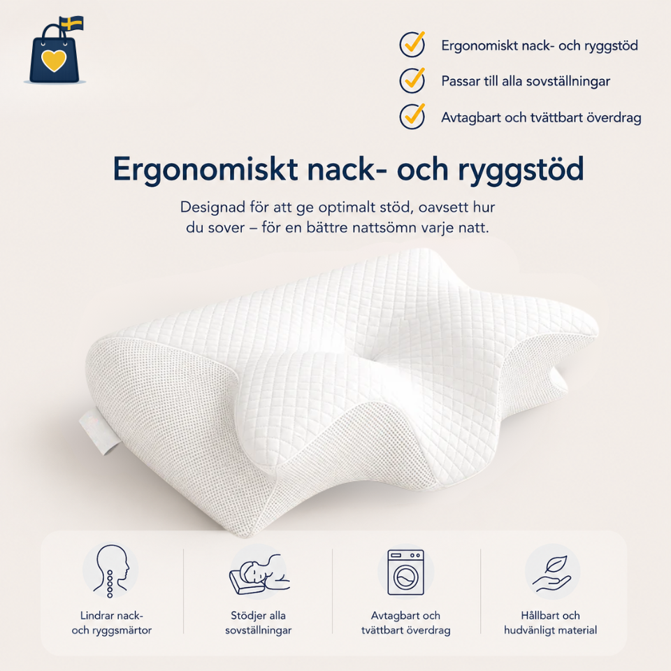ErgoDream™ Ortopedisk kudde