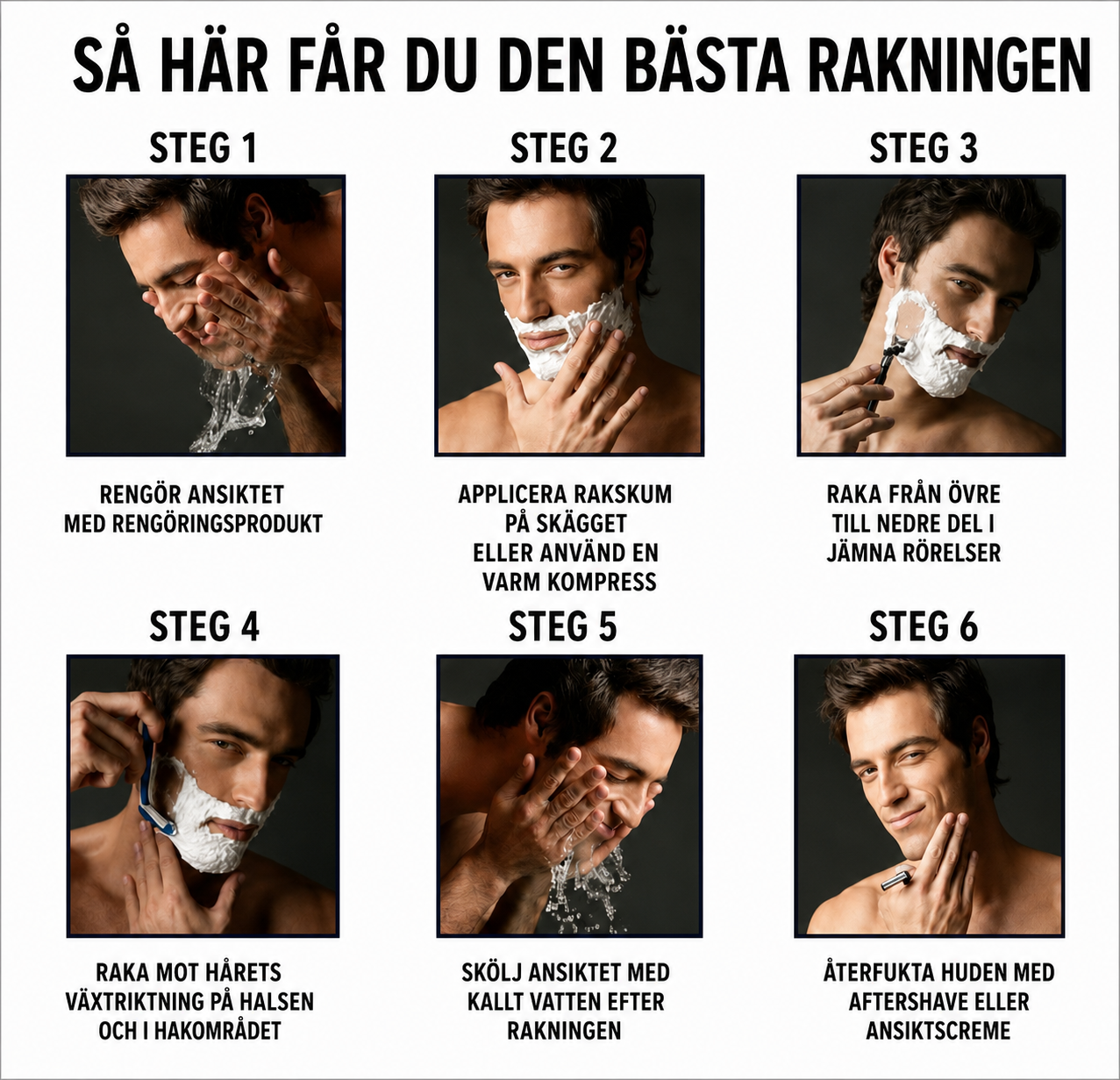 EdgePro™ – 6-Blad Precision Rakset