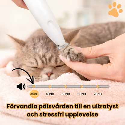 PurrTrim™ Stressfri & Säker Trimning för Känsliga Katter