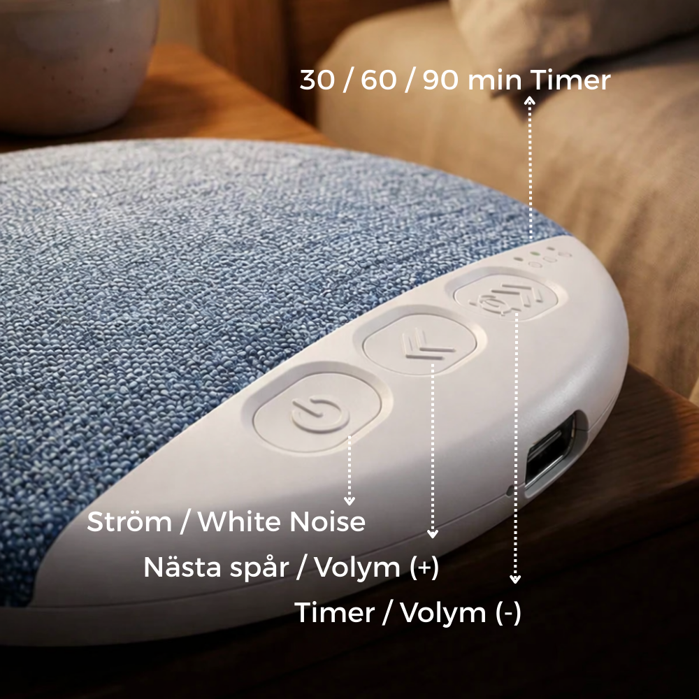 SleepWhisper™ – Din privata ljudi bubbla i sängen