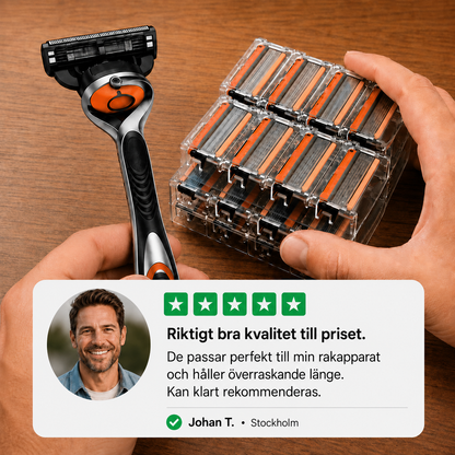 EdgePro™ – 6-Blad Precision Rakset