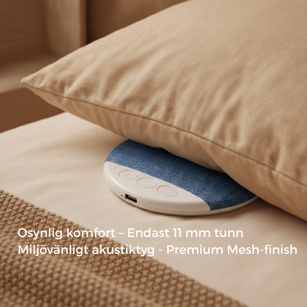 SleepWhisper™ – Din privata ljudi bubbla i sängen