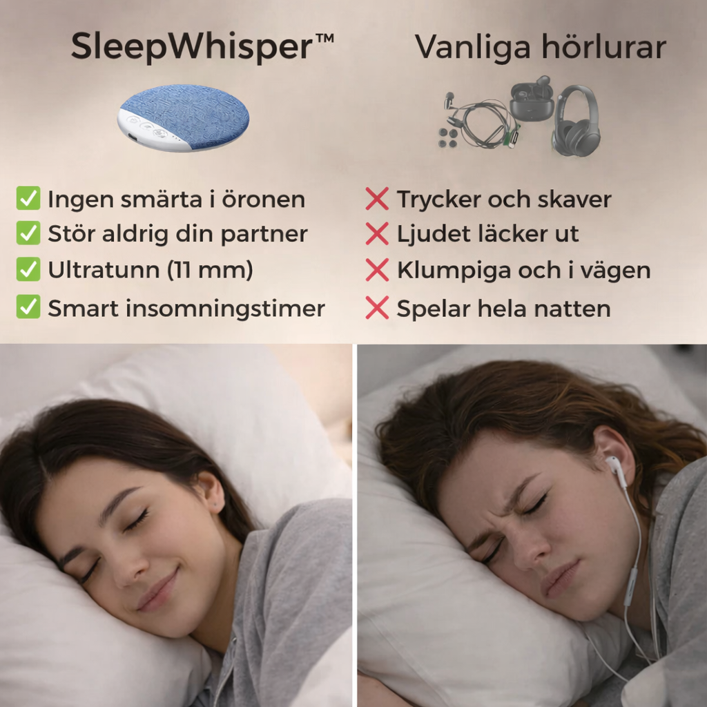 SleepWhisper™ – Din privata ljudi bubbla i sängen