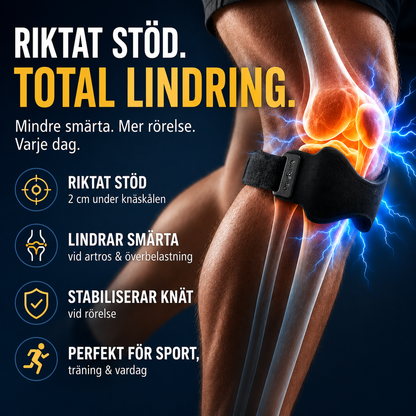 OrthoBand™ Knärem - Diskret avlastning med ventilerande komfort