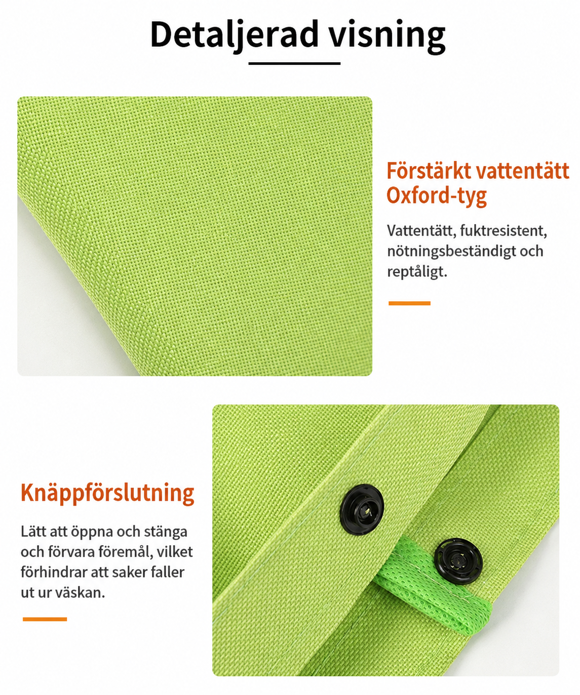 CarryGo™ - Hopfällbar 2-i-1 Shoppingväska med Hjul