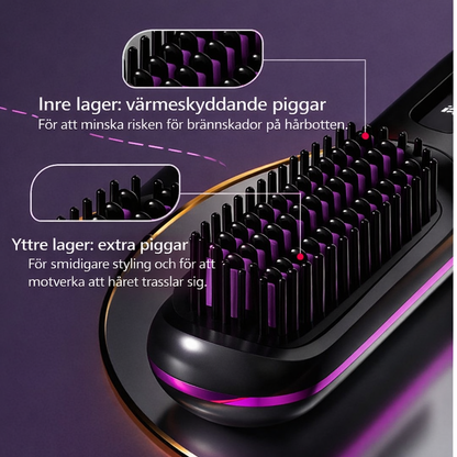 SilkBrush™ Trådlös Keramisk Stylingborste