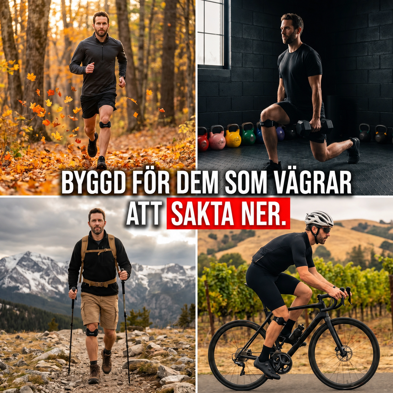 OrthoBand™ Knärem - Diskret avlastning med ventilerande komfort