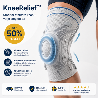 KneeRelief™ – Avlastar Knät När Du Rör Dig