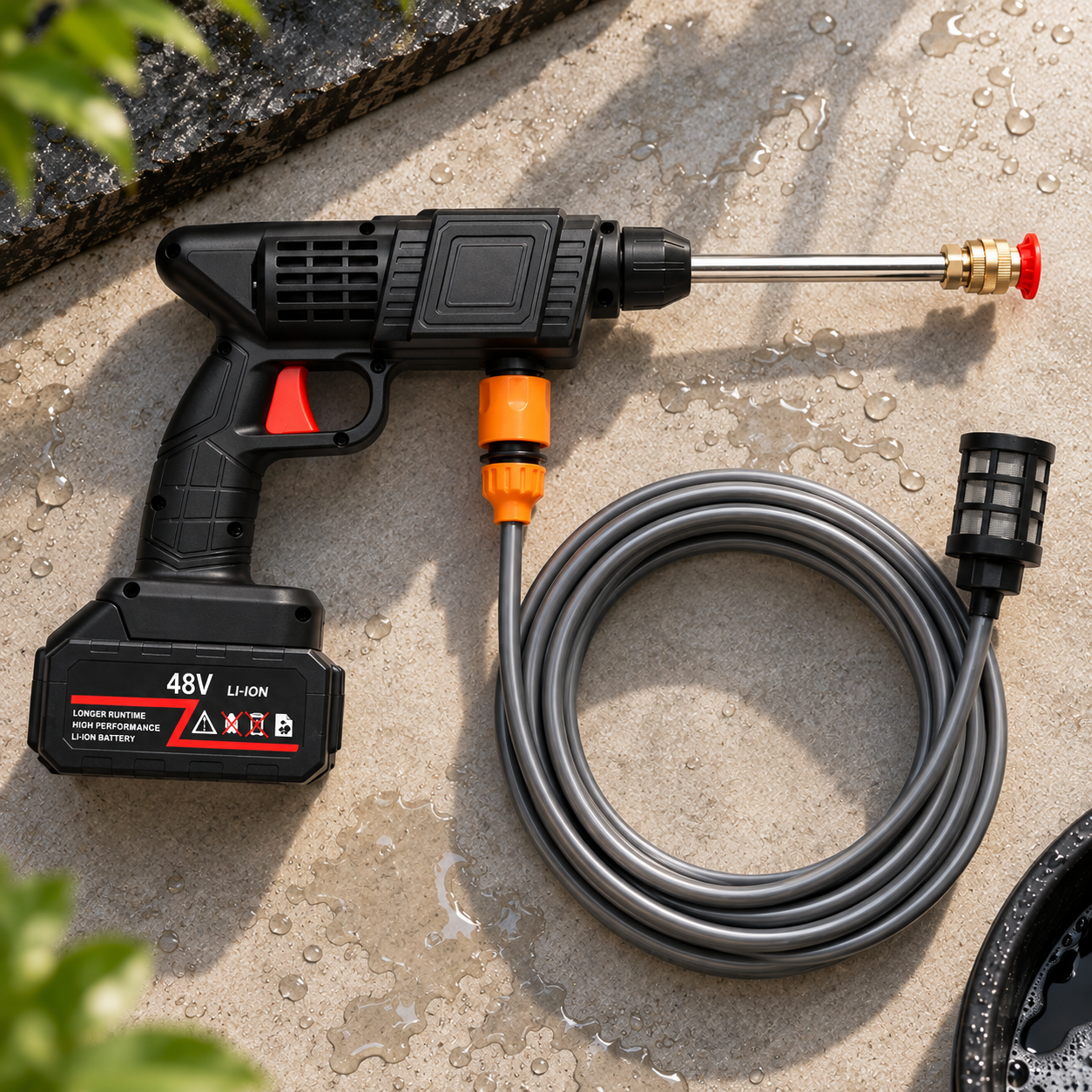 PowerWash™ – Tvätta var du vill, helt utan vattenanslutning