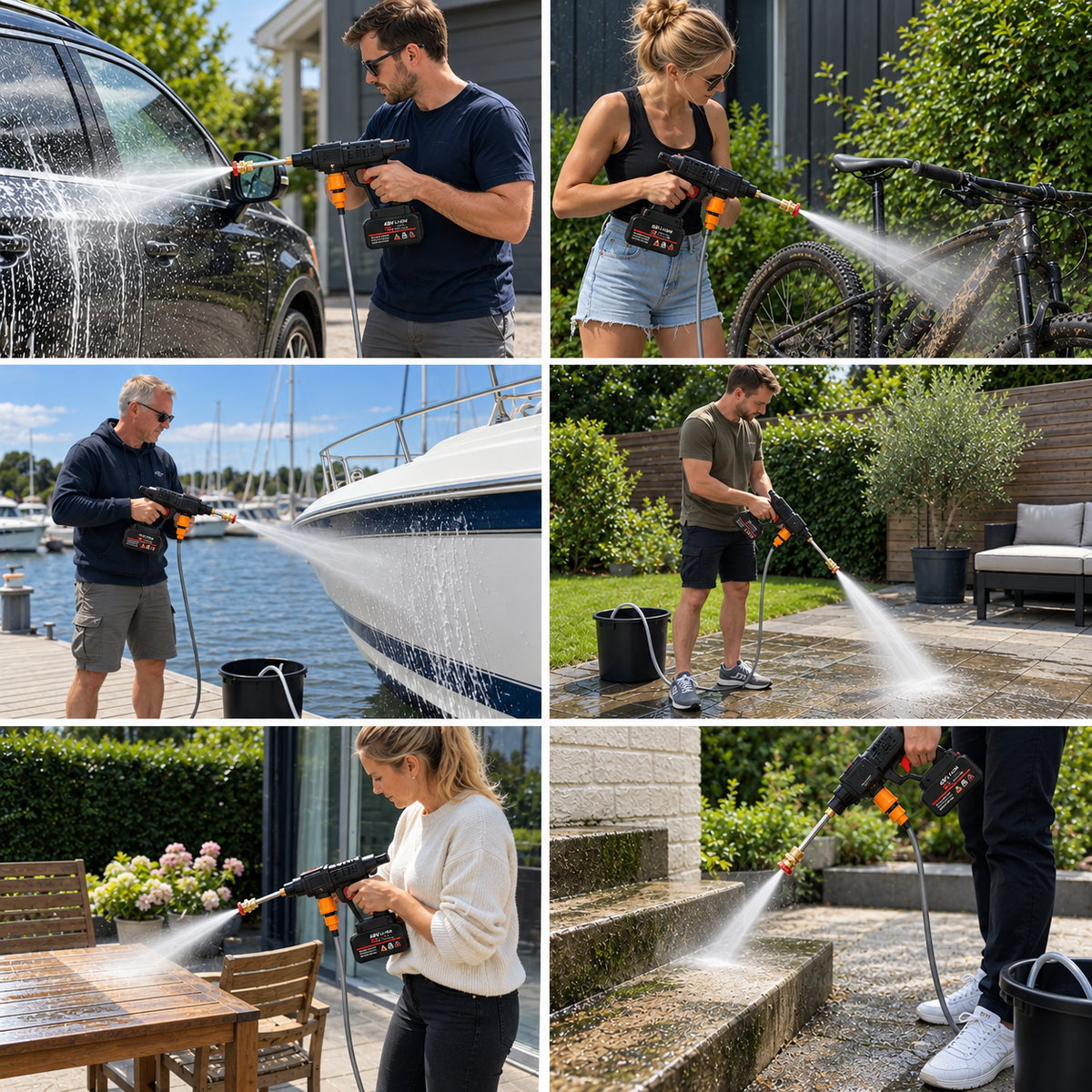 PowerWash™ – Tvätta var du vill, helt utan vattenanslutning