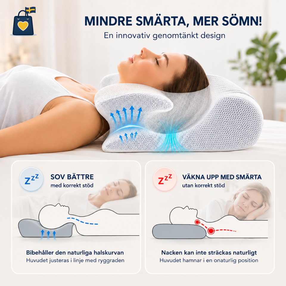 ErgoDream™ Ortopedisk kudde