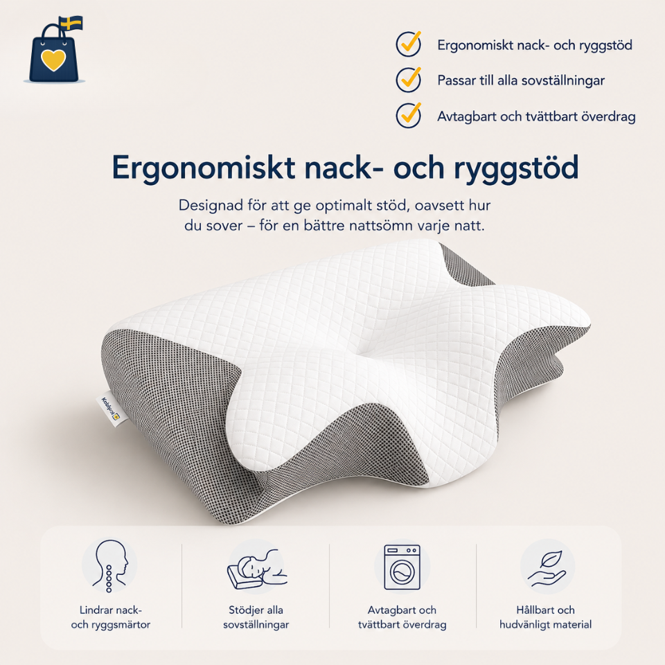 ErgoDream™ Ortopedisk kudde