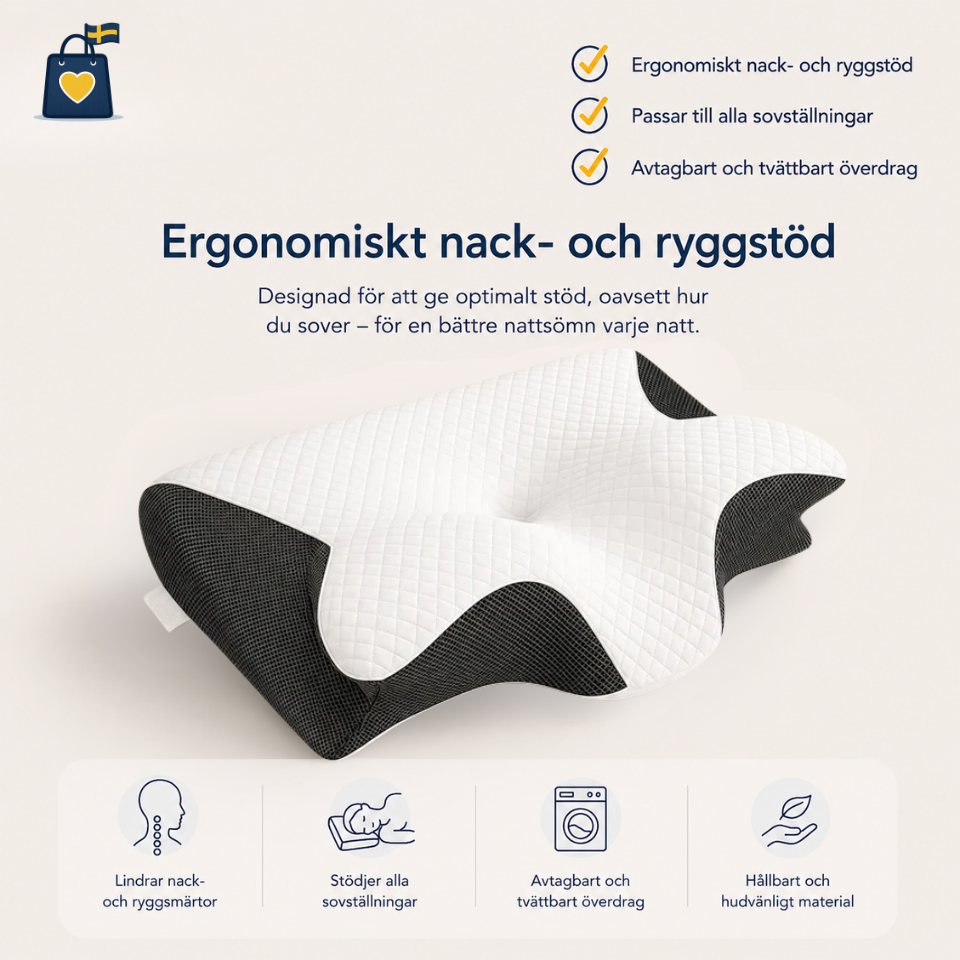 ErgoDream™ Ortopedisk kudde