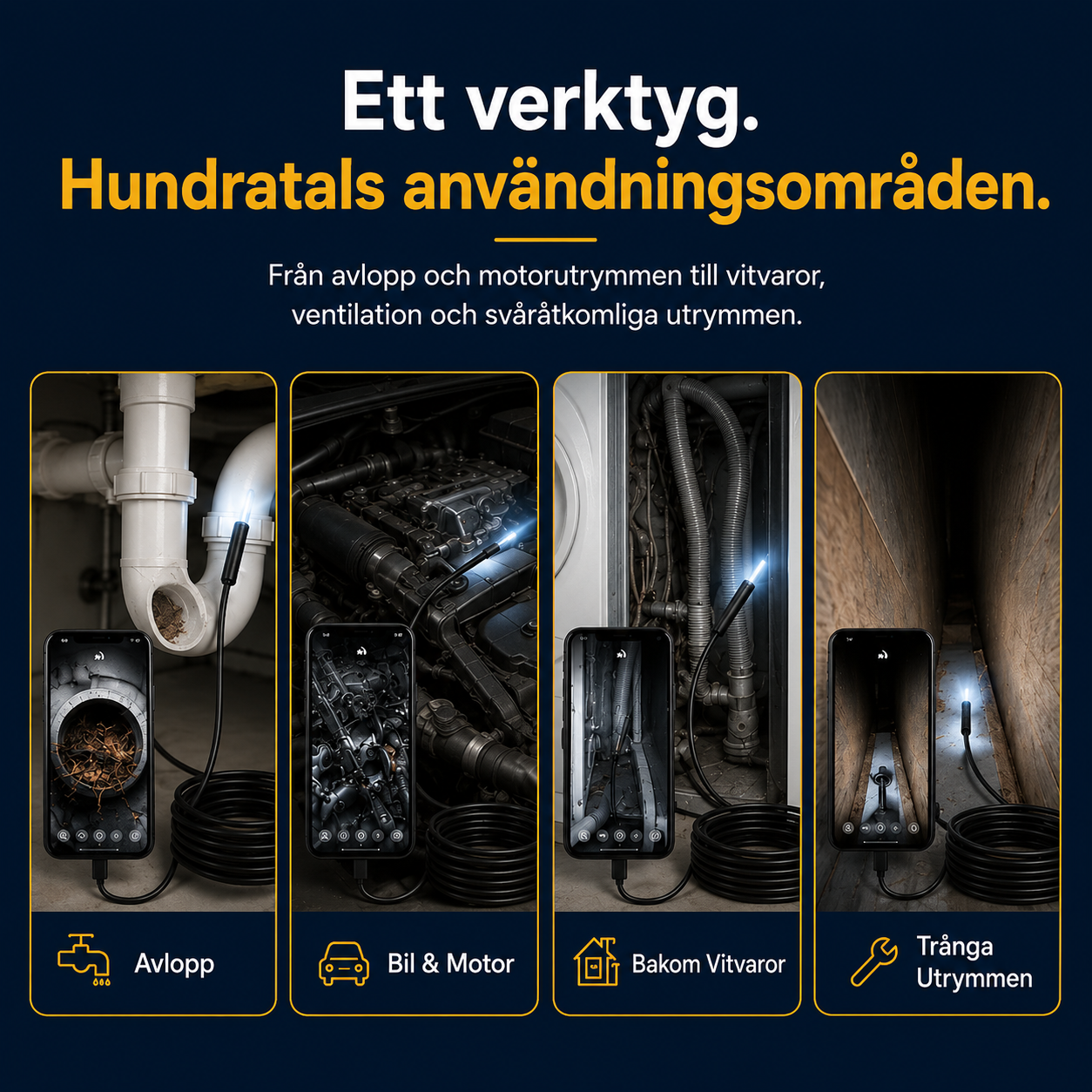 FlexScope™ – Inspektionskamera