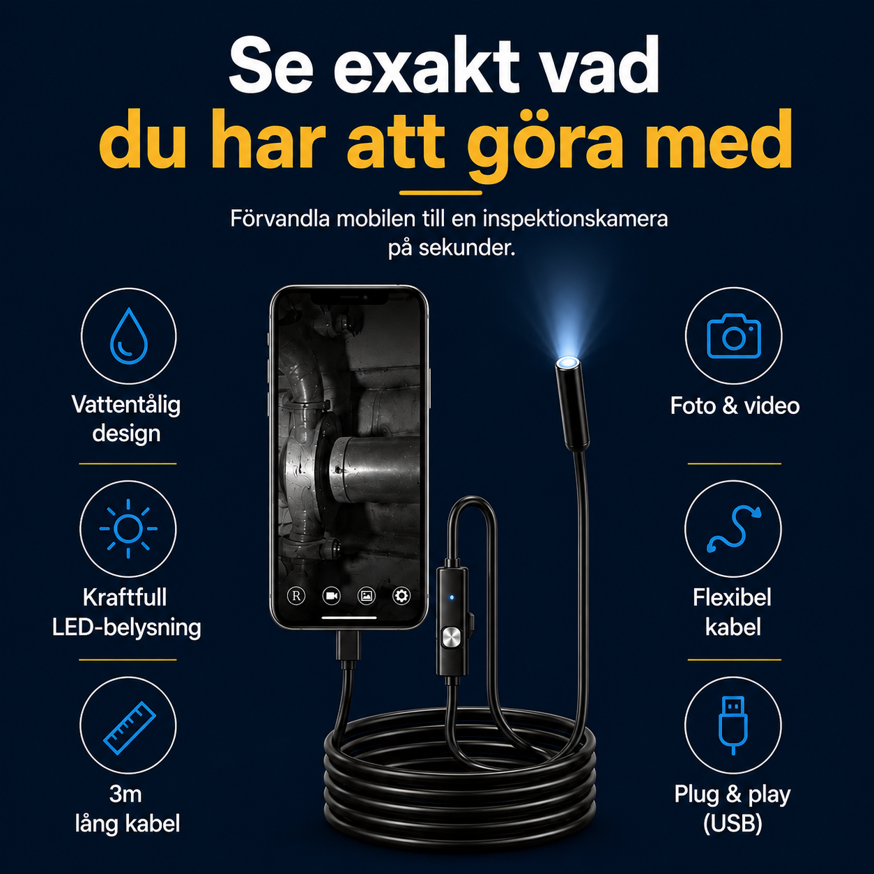 FlexScope™ – Inspektionskamera