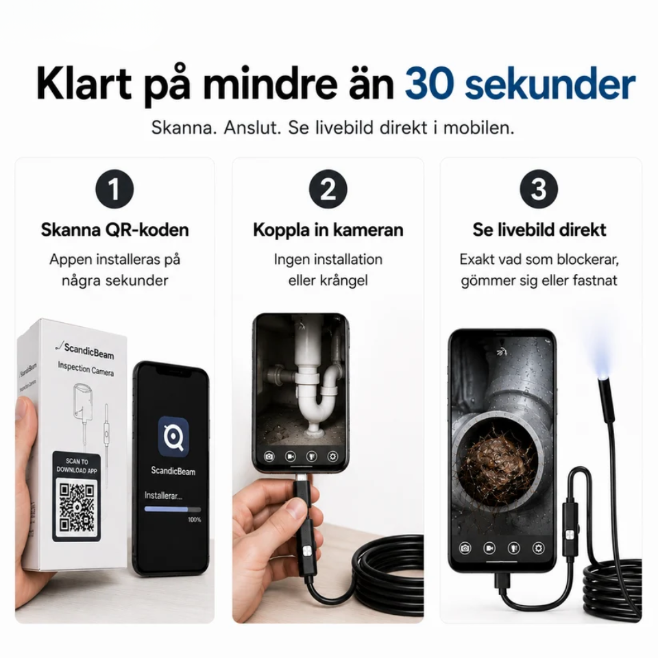FlexScope™ – Inspektionskamera