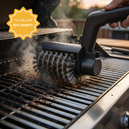 GrillCleaner Pro™ – Elektrisk Grillrengörare med Kraftfull Motor