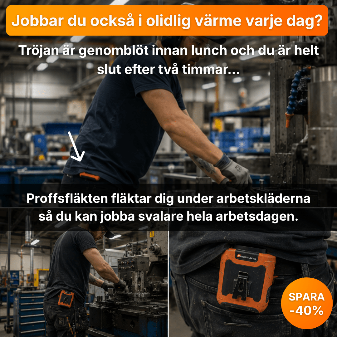 WorkBreeze™ – Kraftfull Kylning När Du Jobbar