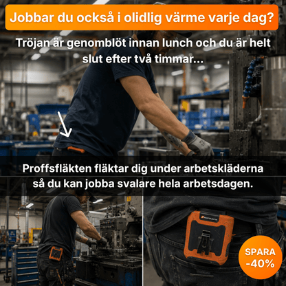 WorkBreeze™ – Kraftfull Kylning När Du Jobbar