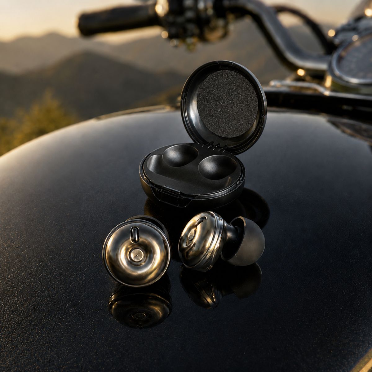 RideGuard™ – Justerbart høreværn til motorcykel.