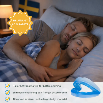 SnoreBlock™ Bettskena mot snarkning