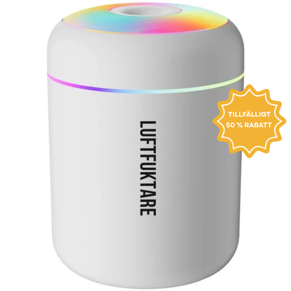 ZenAir™ Compact Luftfuktare – 1 + 1 GRATIS – Skapa Frid i Varje Rum
