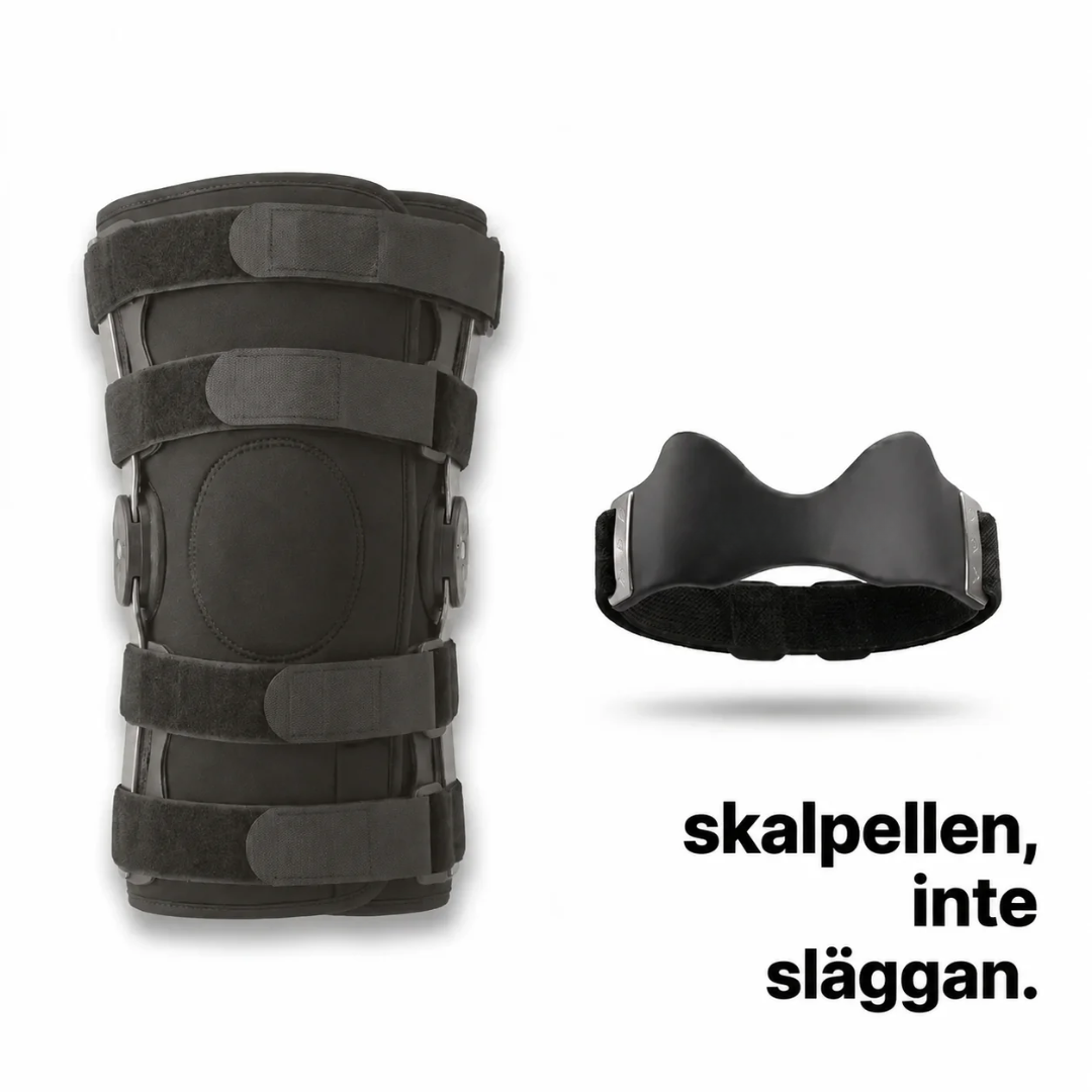 OrthoBand™ Knärem - Diskret avlastning med ventilerande komfort