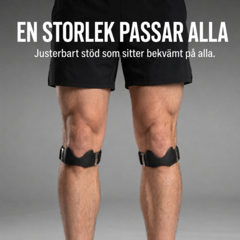 OrthoBand™ Knärem - Diskret avlastning med ventilerande komfort