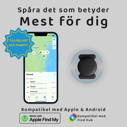 TrackGuard™ Smart Spårtagg - Håll dina viktigaste ägodelar säkra – fyrhjulingen, motorcykeln eller väskan.
