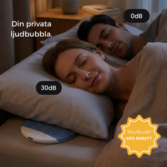 SleepWhisper™ – Din privata ljudi bubbla i sängen