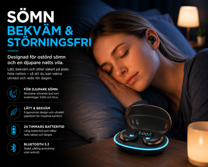 NoiseAway™ Ljuddämpande Öronproppar – För Sport, Fokus & Sömn