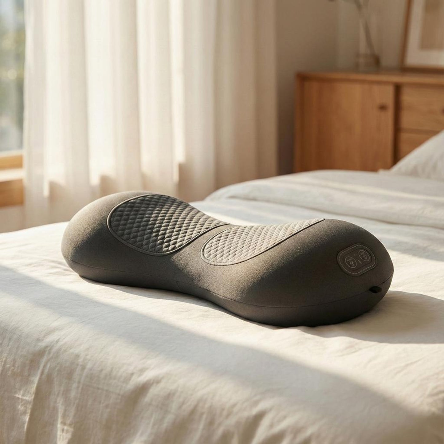 SpineRelief™ Pro - Elektrisk Ryggmassager med Värme