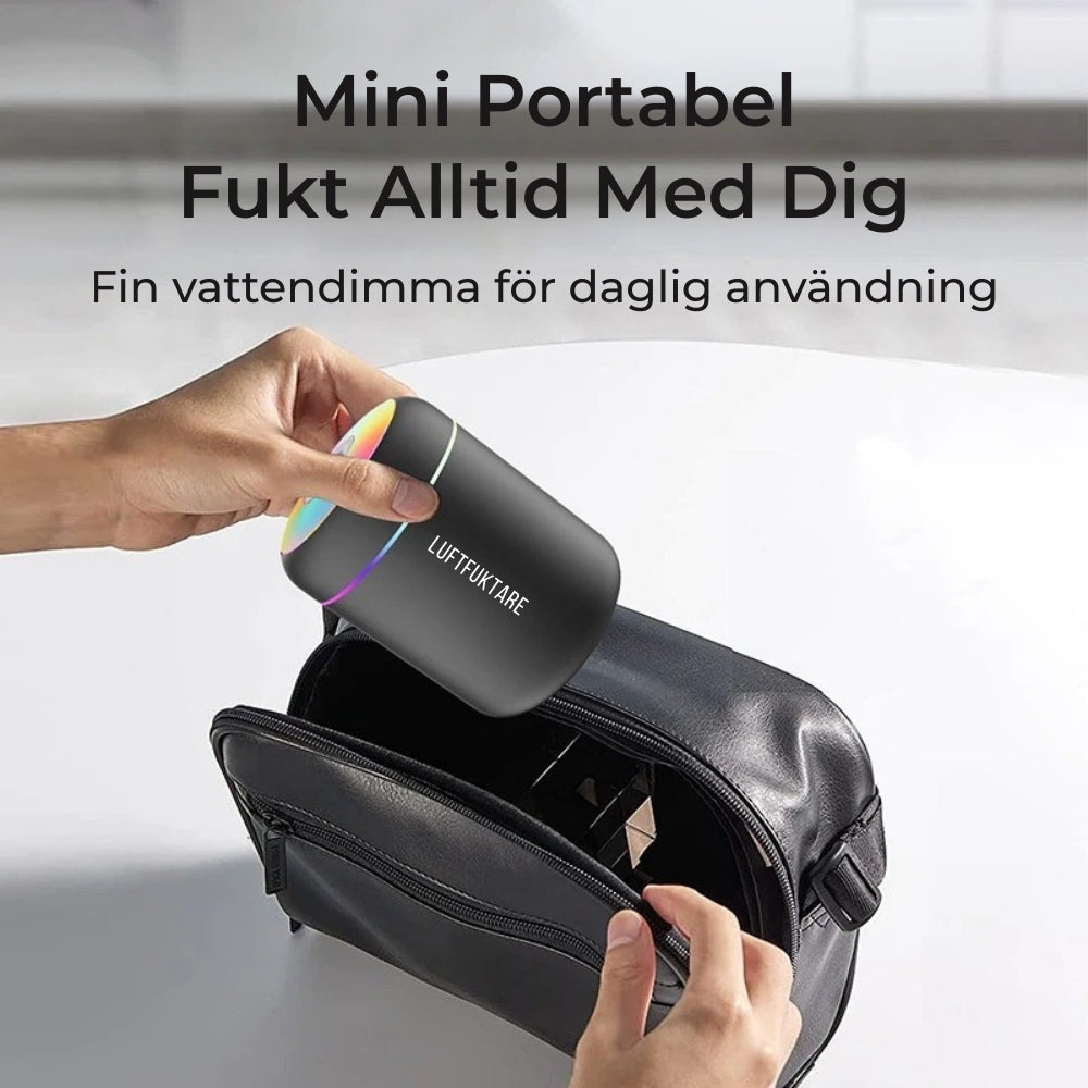 ZenAir™ Compact Luftfuktare – 1 + 1 GRATIS – Skapa Frid i Varje Rum