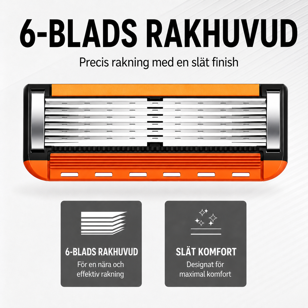 EdgePro™ – 6-Blad Precision Rakset