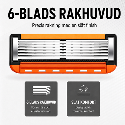 EdgePro™ – 6-Blad Precision Rakset