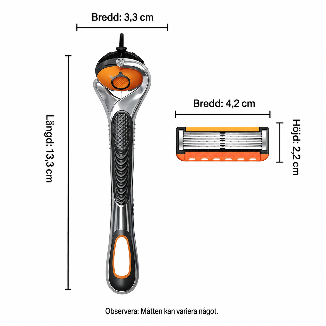 EdgePro™ – 6-Blad Precision Rakset