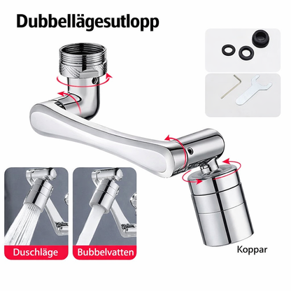 FlexTap™ Roterande Kranmunstycke – 1 + 1 GRATIS – 1080° Justerbar