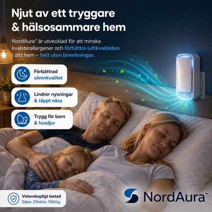 NordAura™ Luftförbättrare – 1+1 GRATIS - För Fräschare Luft i Hela Hemmet