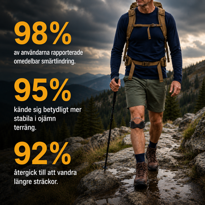 OrthoBand™ Knärem - Diskret avlastning med ventilerande komfort