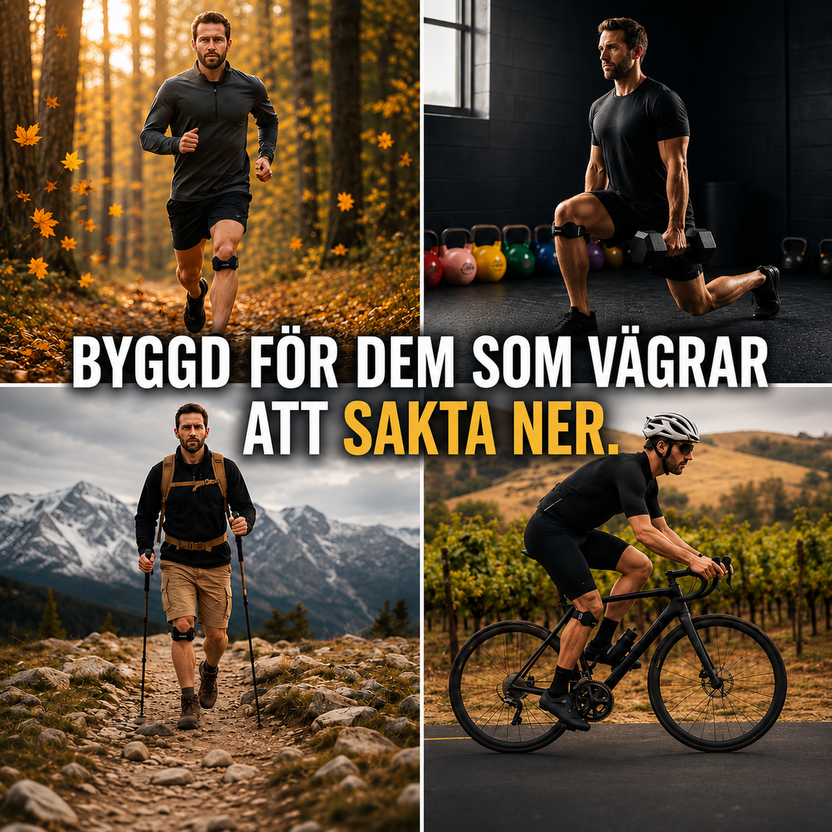 OrthoBand™ Knärem - Diskret avlastning med ventilerande komfort